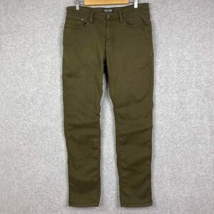 DUER DU/ER Pants Size 34x34 (34x31.5) Green N2X Relaxed Taper